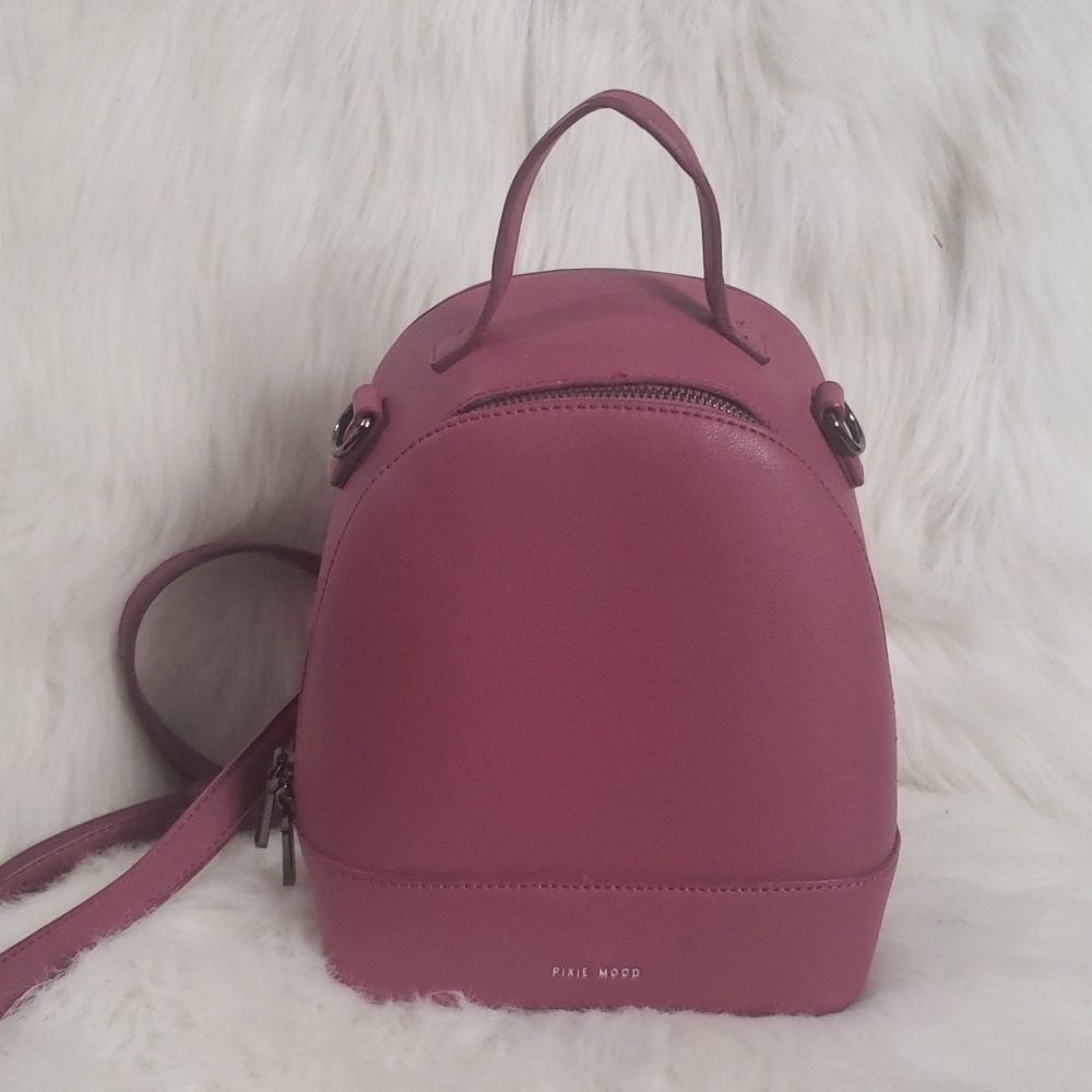 Pixie mood cora red bean mini backpack